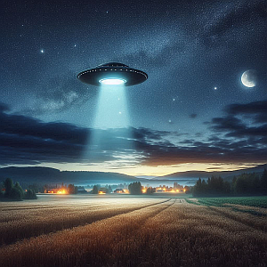 A ship made of crystal drifts down, 
to a field by the edge of the town...
1992-2026